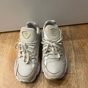 Adidas Women White Sneakers